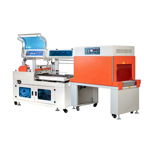 Automatic L-Bar Sealer Shrink Wrapping Machine with Shrink Tunnel
